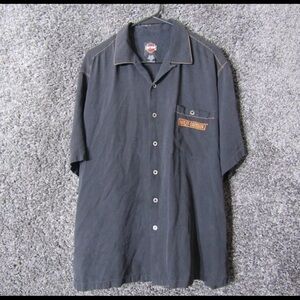 Harley Davidson button up